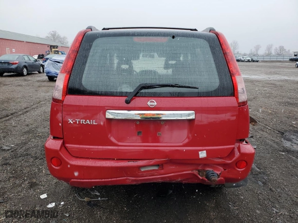 2006 Nissan X-Trail XE with VIN JN8BT08TX6W100230, listed as a Copart auction lot 84766014 with NaN miles and Salvage Title. Bid and sale history available at carsss.com. Image 6.