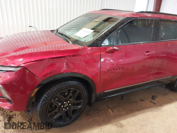 2023 Chevrolet Blazer RS with VIN 3GNKBKRS4PS219606, listed as a IAAI auction lot 41643203 with 36,044 mi miles and . Bid and sale history available at DreamBid. Image 6.
