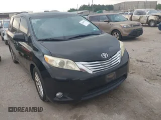 2011 Toyota Sienna XLE AAS with VIN 5TDYK3DC1BS054023, listed as a IAAI auction lot 42286833 with 117,659 mi miles and . Bid and sale history available at DreamBid. Image 1.