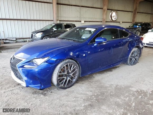 2015 Lexus RC 350 with VIN JTHHE5BC0F5001880, listed as a Copart auction lot 78278324 with 90,325 mi miles and Salvage Title. Bid and sale history available at carsss.com. Image 1.