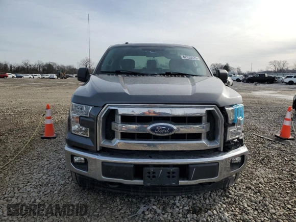 2017 Ford F-150 XL with VIN 1FTEW1EG4HFB90149, listed as a Copart auction lot 42820525 with 110,960 mi miles and Salvage Title. Bid and sale history available at carsss.com. Image 5.