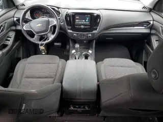 2018 Chevrolet Traverse LT Cloth with VIN 1GNERGKW6JJ254160, listed as a Copart auction lot 60411325 with 84,597 mi miles and Salvage title. Bid and sale history available at DreamBid. Image 8.