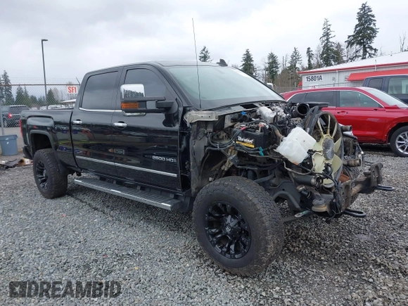 2018 GMC Sierra 2500HD SLT with VIN 1GT12TEY4JF203731, listed as a IAAI auction lot 41858306 with 86,931 mi miles. Bid and sale history available at carsss.com. Image 14.