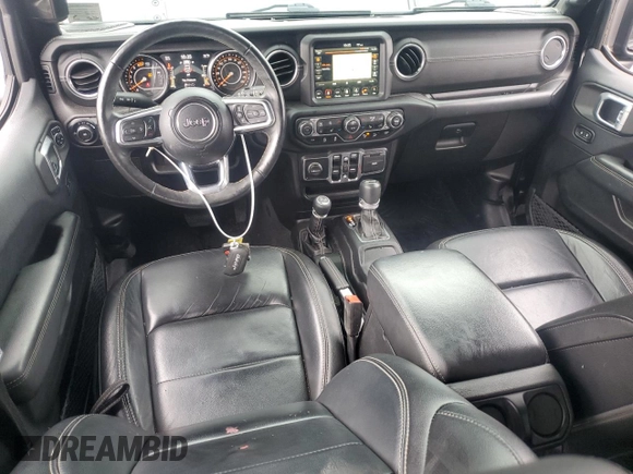 2019 Jeep Wrangler Unlimited Sahara z VIN 1C4HJXEN7KW612273, wystawiony jako Copart lot #60744185 z przebiegiem 55 176 mil mil oraz Szkoda całkowita • Salvage title. Historia ofert i sprzedaży dostępna na DreamBid. Obrazek 8.