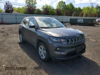 2023 Jeep Compass Latitude с VIN 3C4NJDBNXPT561208, выставлен на аукционе Copart как лот 57342895 с пробегом 17 386 миль миль и Списание • Salvage title. История ставок и продаж доступна на DreamBid. Изображение 4.