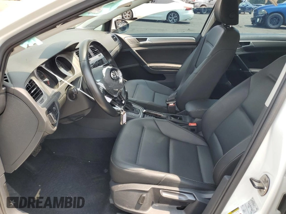 2017 Volkswagen Golf SportWagen S with VIN 3VWC17AU9HM503584, listed as a Copart auction lot 64695784 with 77,132 mi miles and Salvage Title. Bid and sale history available at carsss.com. Image 7.