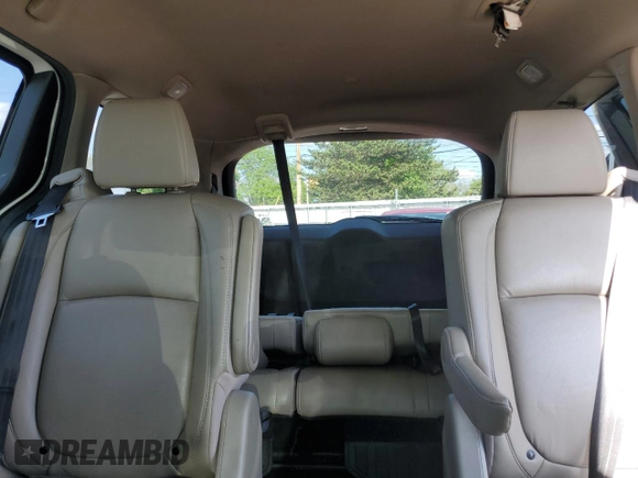 2020 Honda Odyssey EX-L z VIN 5FNRL6H79LB040523, wystawiony jako Copart lot #57383005 z przebiegiem 105 754 mil mil oraz Szkoda całkowita • Salvage title. Historia ofert i sprzedaży dostępna na DreamBid. Obrazek 10.