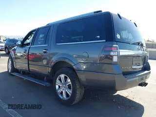 2017 Ford Expedition Max Platinum z VIN 1FMJK1MT9HEA09993, wystawiony jako IAAI lot #42272345 z przebiegiem 91 809 mil mil oraz . Historia ofert i sprzedaży dostępna na DreamBid. Obrazek 3.