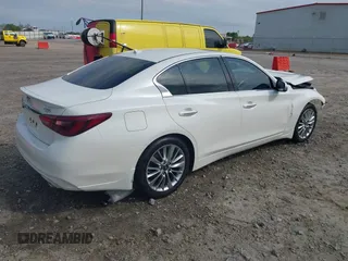 2021 Infiniti Q50 Luxe z VIN JN1EV7BP7MM700965, wystawiony jako IAAI lot #41998024 z przebiegiem 44 897 mil mil oraz . Historia ofert i sprzedaży dostępna na DreamBid. Obrazek 4.
