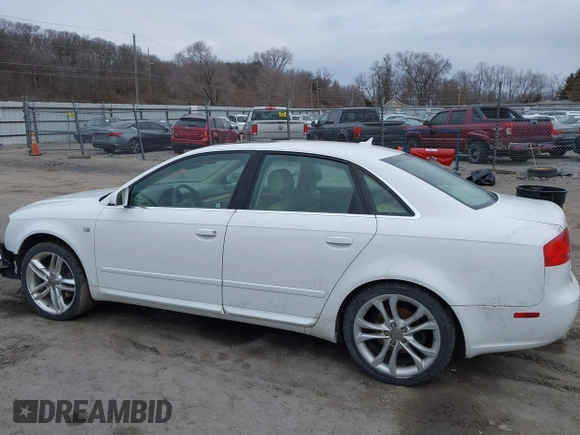 2008 Audi A4 2.0T with VIN WAUDF78E58A046158, listed as a IAAI auction lot 41510500 with 103,664 mi miles and . Bid and sale history available at DreamBid. Image 14.
