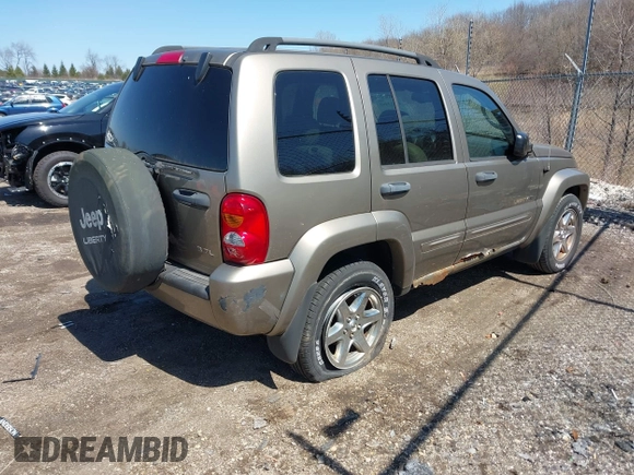 2003 Jeep Liberty Limited with VIN 1J4GL58K63W718186, listed as a IAAI auction lot 41913492 with 150,337 mi miles. Bid and sale history available at carsss.com. Image 4.