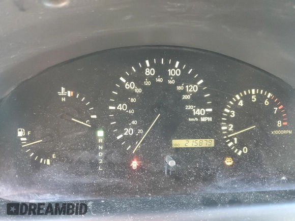 2001 Lexus RX 300 with VIN JTJHF10U310197352, listed as a Copart auction lot 53734165 with 215,879 mi miles and Clean Title. Bid and sale history available at DreamBid. Image 9.