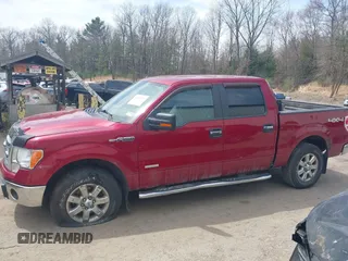 2013 Ford F-150 XL with VIN 1FTFW1ET7DFD87683, listed as a IAAI auction lot 42157395 with 185,649 mi miles. Bid and sale history available at carsss.com. Image 14.