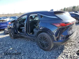 2024 Lexus RX with VIN 2T2BAMCA6RC077424, listed as a Copart auction lot 47951725 with 0 mi miles and Salvage Title. Bid and sale history available at carsss.com. Image 2.