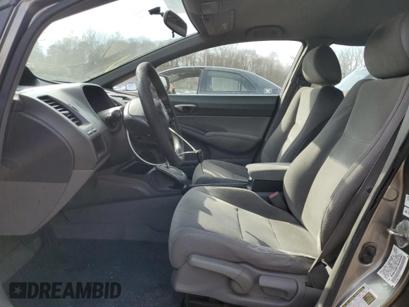 2008 Honda Civic LX with VIN 2HGFA16578H305987, listed as a Copart auction lot 49383425 with 302,179 mi miles and Clean Title. Bid and sale history available at DreamBid. Image 7.