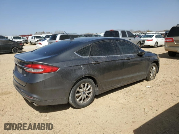 2017 Ford Fusion S with VIN 3FA6P0G73HR194792, listed as a Copart auction lot 47609835 with 133,626 mi miles and Salvage Title. Bid and sale history available at DreamBid. Image 3.