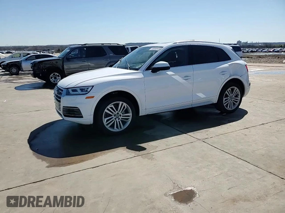 2018 Audi Q5 Prestige with VIN WA1CNAFY4J2237530, listed as a Copart auction lot 48306945 with 55,479 mi miles and Salvage Title. Bid and sale history available at DreamBid. Image 14.