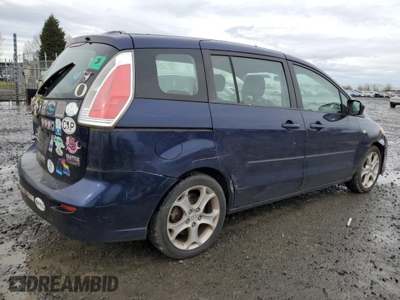 2009 Mazda 5 Sport with VIN JM1CR29L190328567, listed as a Copart auction lot 43810884 with 164,750 mi miles and Clean Title. Bid and sale history available at DreamBid. Image 3.