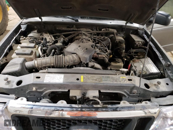 2004 Ford Ranger XL Fleet with VIN 1FTZR15E34PB17365, listed as a Copart auction lot 54625005 with 117,227 mi miles and Salvage Title. Bid and sale history available at DreamBid. Image 11.