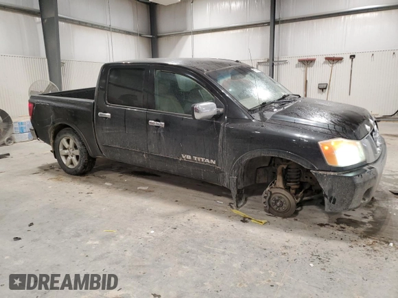 2010 Nissan Titan LE with VIN 1N6BA0EC1AN320311, listed as a Copart auction lot 85157484 with 234,050 mi miles and Salvage Title. Bid and sale history available at carsss.com. Image 4.