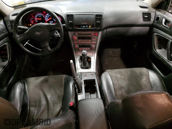 2005 Subaru Legacy GT with VIN 4S3BL686056226815, listed as a Copart auction lot 86820274 with 286,997 mi miles and Salvage title. Bid and sale history available at DreamBid. Image 8.
