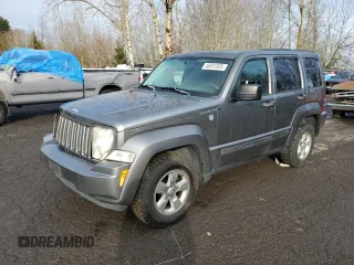 2012 Jeep Liberty Sport Latitude with VIN 1C4PJMAK5CW209254, listed as a Copart auction lot 46091505 with 136,801 mi miles and Salvage Title. Bid and sale history available at carsss.com. Image 1.