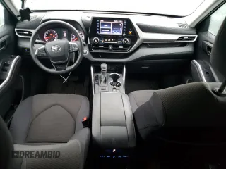 2020 Toyota Highlander L with VIN 5TDCZRBH2LS037465, listed as a Copart auction lot 55826835 with 104,868 mi miles and Salvage title. Bid and sale history available at DreamBid. Image 8.