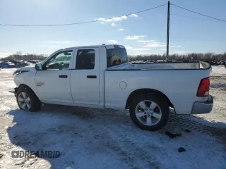 2022 Ram 1500 Tradesman with VIN 1C6RR7FG1NS163544, listed as a Copart auction lot 44877885 with 81,997 mi miles and Non repairable. Bid and sale history available at DreamBid. Image 2.