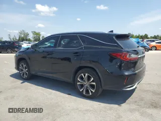 2018 Lexus RX 350L Premium with VIN JTJGZKCA4J2003555, listed as a Copart auction lot 55888515 with 61,391 mi miles and Salvage title. Bid and sale history available at DreamBid. Image 2.