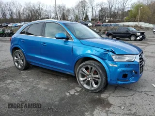 2016 Audi Q3 Premium Plus with VIN WA1EFCFS8GR022679, listed as a Copart auction lot 52772955 with 105,115 mi miles and Non repairable. Bid and sale history available at DreamBid. Image 4.