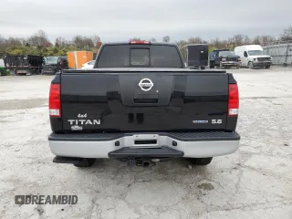 2008 Nissan Titan XE with VIN 1N6BA06C68N343849, listed as a Copart auction lot 81583294 with 84,448 mi miles and Salvage title. Bid and sale history available at DreamBid. Image 6.