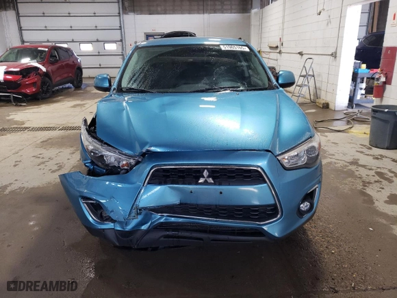 2013 Mitsubishi Outlander Sport ES with VIN 4A4AR3AU5DE018878, listed as a Copart auction lot 51965165 with 121,018 mi miles and Salvage Title. Bid and sale history available at carsss.com. Image 5.