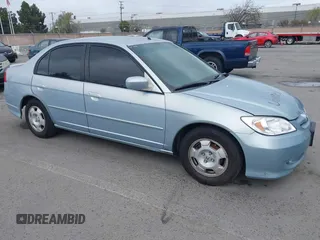 2004 Honda Civic with VIN JHMES96604S012559, listed as a IAAI auction lot 41911634 with 211,149 mi miles. Bid and sale history available at carsss.com. Image 1.