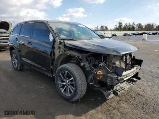 2019 Toyota Highlander SE with VIN 5TDJZRFH9KS628277, listed as a Copart auction lot 89095305 with 78,238 mi miles and Salvage Title. Bid and sale history available at carsss.com. Image 4.
