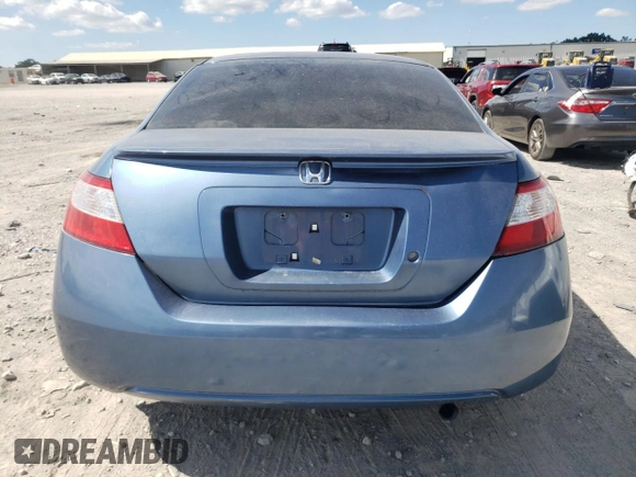 2008 Honda Civic Cpe LX with VIN 2HGFG126X8H548898, listed as a Copart auction lot 70442984 with 141,445 mi miles and Clean Title. Bid and sale history available at carsss.com. Image 6.