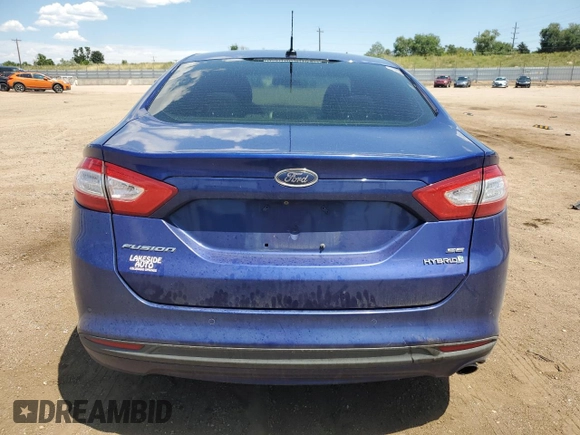 2014 Ford Fusion SE Hybrid с VIN 3FA6P0LU6ER259979, выставлен на аукционе Copart как лот 65139245 с пробегом 230 159 миль миль и Чистый • Clean title. История ставок и продаж доступна на DreamBid. Изображение 6.