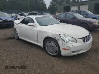 2002 Lexus SC with VIN JTHFN48Y020018514, listed as a Copart auction lot 67766244 with 86,776 mi miles and Salvage Title. Bid and sale history available at carsss.com. Image 4.