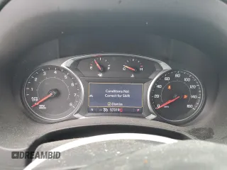 2022 GMC Terrain SLT with VIN 3GKALPEV0NL211156, listed as a Copart auction lot 55300465 with 57,319 mi miles and Salvage Title. Bid and sale history available at DreamBid. Image 9.