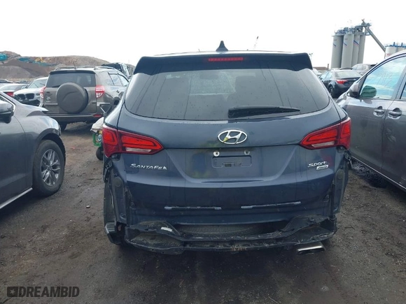 2017 Hyundai Santa Fe Sport 2.4L with VIN 5XYZTDLB8HG441755, listed as a IAAI auction lot 41888966 with 146,520 mi miles. Bid and sale history available at carsss.com. Image 16.