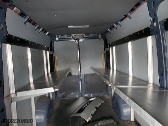 2021 Ram ProMaster Cargo Van with VIN 3C6MRVJG1ME540994, listed as a Copart auction lot 45387645 with 0 mi miles and Clean Title. Bid and sale history available at carsss.com. Image 10.