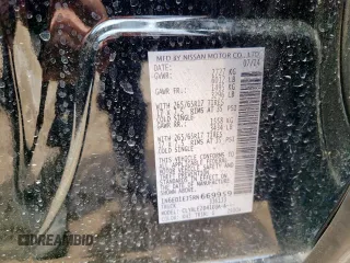 2024 Nissan Frontier Pro-X z VIN 1N6ED1EJ5RN669959, wystawiony jako Copart lot #58217315 z przebiegiem 3 828 mil mil oraz Szkoda całkowita • Salvage title. Historia ofert i sprzedaży dostępna na DreamBid. Obrazek 13.
