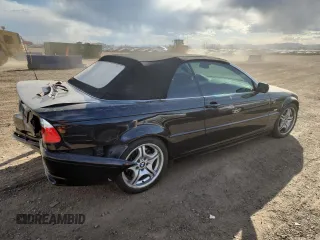 2002 BMW 3 Series 330Ci with VIN WBABS53482JU95296, listed as a Copart auction lot 50978565 with 104,135 mi miles and Salvage Title. Bid and sale history available at DreamBid. Image 3.