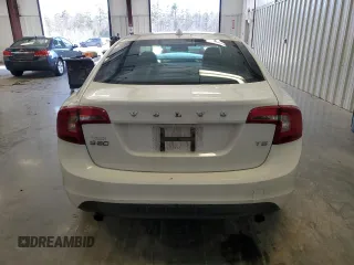 2012 Volvo S60 T5 with VIN YV1622FS6C2093764, listed as a Copart auction lot 50685645 with 182,372 mi miles and Salvage Title. Bid and sale history available at carsss.com. Image 6.