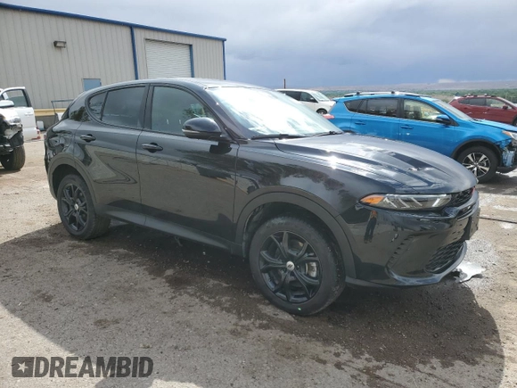 2024 Dodge Hornet GT with VIN ZACNDFAN9R3A38395, listed as a Copart auction lot 54866045 with 11,171 mi miles and Salvage title. Bid and sale history available at DreamBid. Image 4.