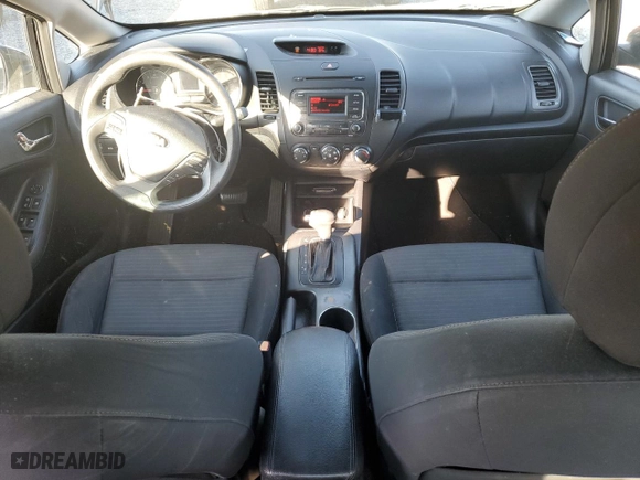2015 Kia Forte LX with VIN KNAFX4A61F5395296, listed as a Copart auction lot 45995435 with 47,566 mi miles and Salvage Title. Bid and sale history available at carsss.com. Image 8.