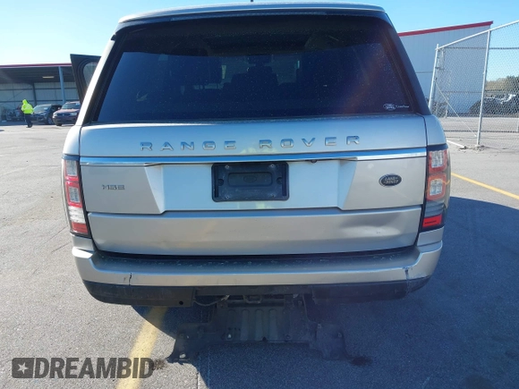2015 Land Rover Range Rover HSE z VIN SALGS2VF8FA230432, wystawiony jako IAAI lot #41774901 z przebiegiem 123 585 mil mil oraz . Historia ofert i sprzedaży dostępna na DreamBid. Obrazek 6.