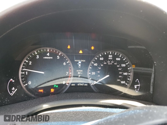 2014 Lexus GS 350 with VIN JTHBE1BL4E5031946, listed as a Copart auction lot 52232405 with 47,947 mi miles and Salvage Title. Bid and sale history available at DreamBid. Image 9.