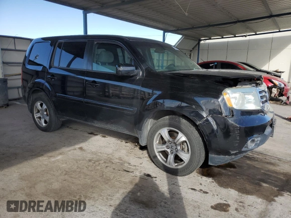 2012 Honda Pilot EX with VIN 5FNYF4H46CB072469, listed as a Copart auction lot 89306385 with 118,816 mi miles and Salvage Title. Bid and sale history available at DreamBid. Image 4.