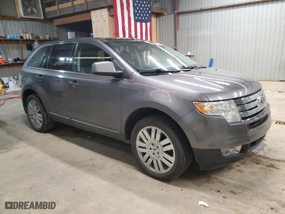 2010 Ford Edge Limited with VIN 2FMDK4KC5ABB51308, listed as a Copart auction lot 51109665 with 56,352 mi miles and Salvage Title. Bid and sale history available at carsss.com. Image 4.