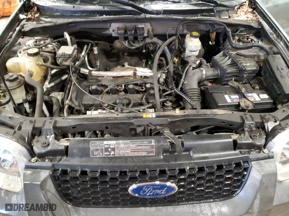 2005 Ford Escape XLS Value with VIN 1FMYU92Z75KB29769, listed as a Copart auction lot 44591245 with 168,452 mi miles and Salvage Title. Bid and sale history available at carsss.com. Image 12.